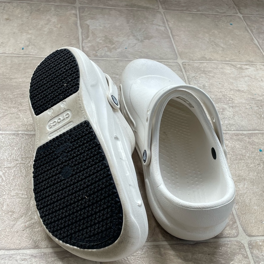 White Crocs - Picture 2 of 3